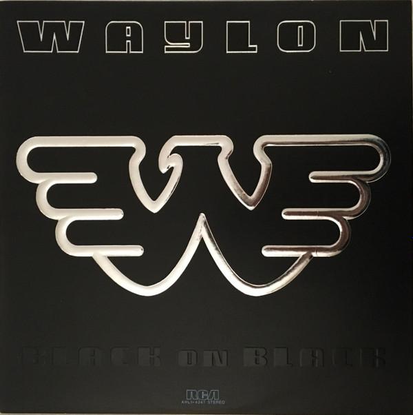 

LP Record WAYLON JENNINGS Black On Black AHL14247 RCA 1982 US CountryFolk Used