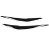 1 Pair Headlight Eyebrow Left Right Front Headlamp Eyelid Cover Trim Fit for 1 Series F20 Facelift