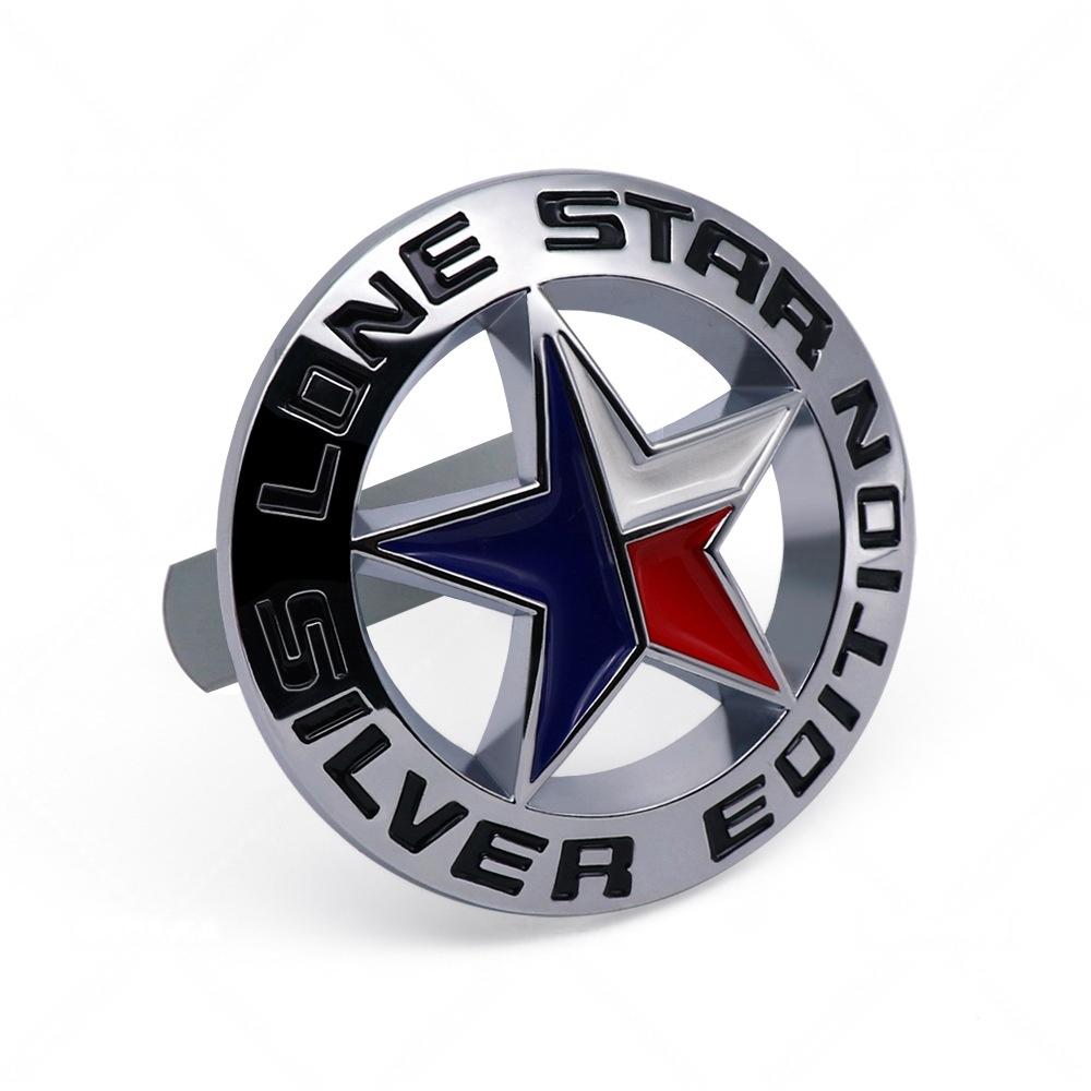 For Jeep Lone Star Texas Offroad Modified Accessories Car Logo Badge LoneStar EDITION Car Grille Air Intake Logo ALT1