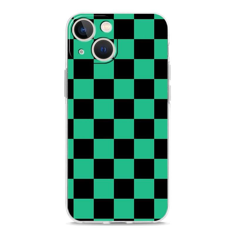 Demon Slayer Anime Logo Phone Case For iPhone 14 13 11 12 Pro Max X XR XS 7 8 Plus SE Transparent Soft Cover TPU Fundas Coque