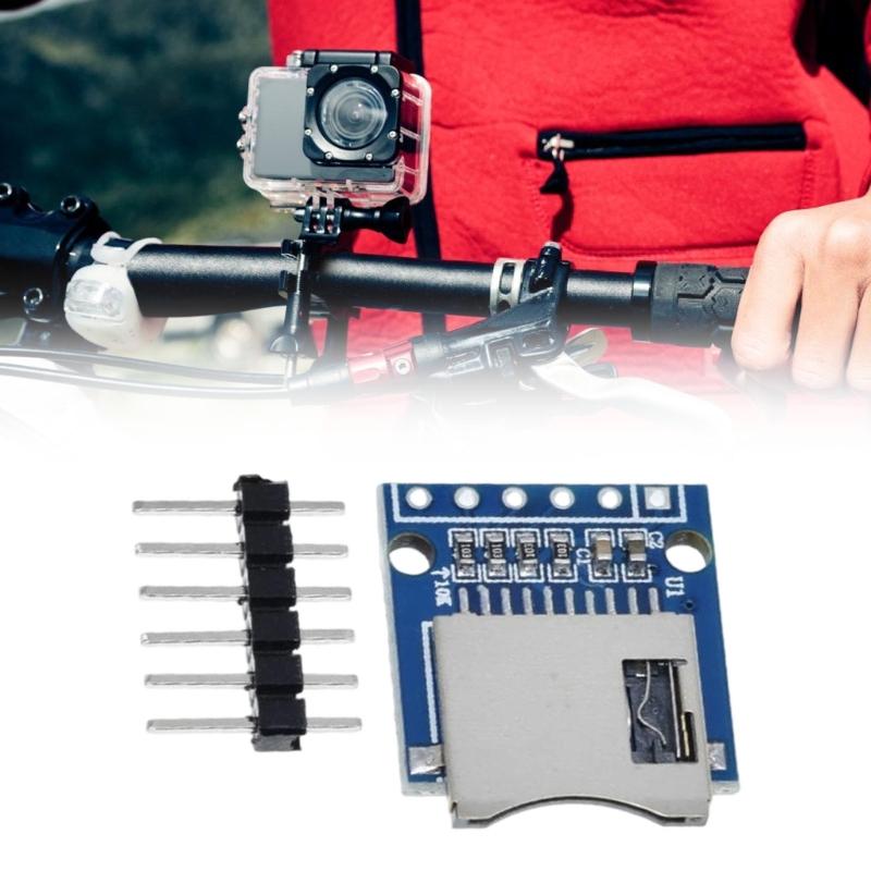 Industrial Mini SD2.0 Card Adapter With ESD Overcurrent Protections And Gold Contacts For Secure Data Storage
