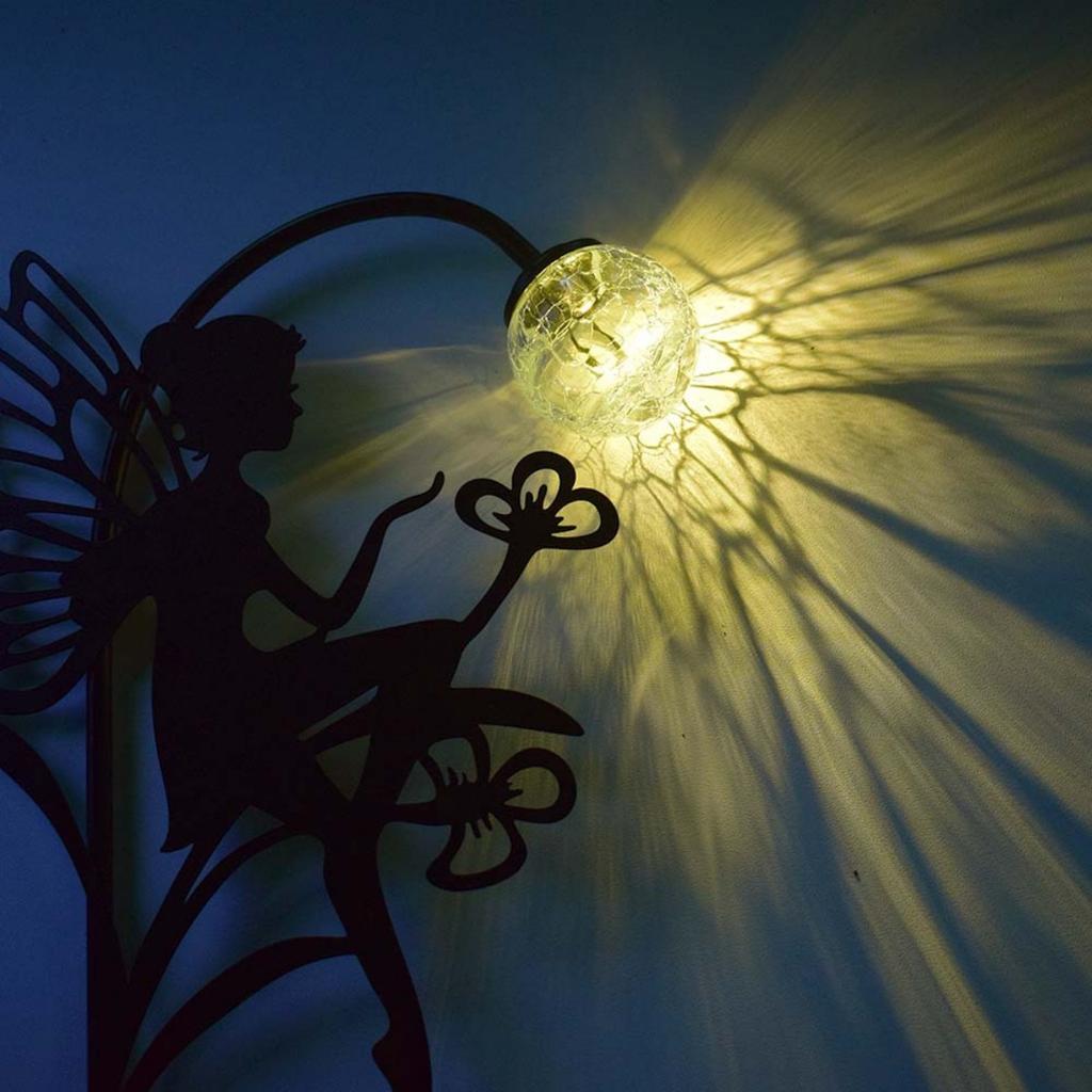 Outdoor, Household, Waterproof, Lawn, Floor Mounted, Iron Art, Cat Animal Shaped, Courtyard Garden Decoration, Solar Lights