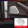 Stainless For BMW 5 Series G30 Car Interior Rear Door Speaker Stereo Cover Trims