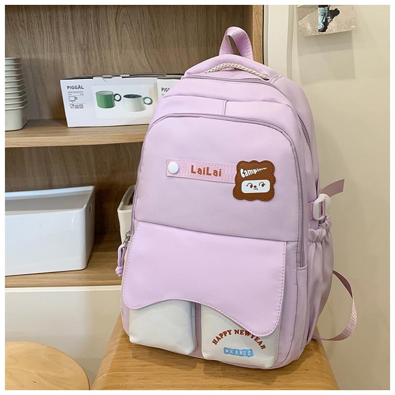 Large-capacity Schoolbag Female High Value Junior and Senior High School Students' Shoulder Bags Are Cute and Fresh Multifunctional Backpacks.