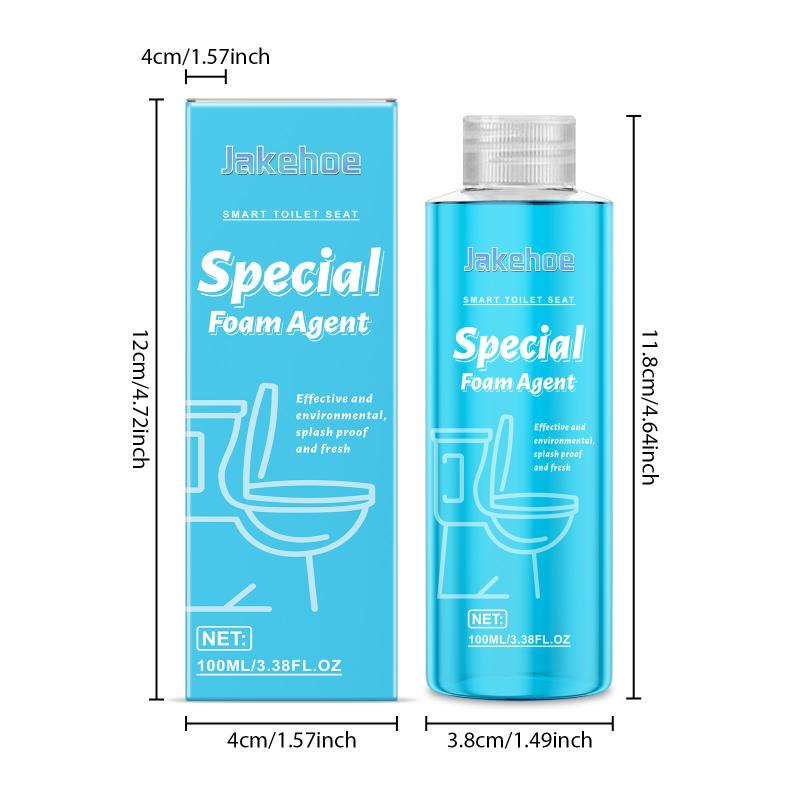 Toilet Cleaner Bubble Cleaner Foaming Agent Deep Descaling And Deodorization Toilet Splash Proof Water Cleaning Solution 100Ml