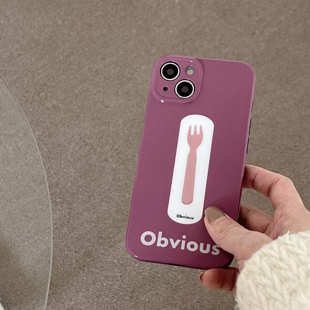 

Мягкий силиконовый чехол Fork Pink Imd для Iphone 13 12 Promax 11 14 Pro Max, противоударный чехол для телефона Conque Jane For iphone 14plus