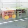 Plastic Vegetable Fruit Storage Box Handheld Meat Freezing Box Refrigerator Storage Box  Picnic