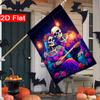 1pc Day of the Dead Mexican Garden Flag_1 (1)- Outdoor Garden Flag Double-sided Home Decoration Courtyard Decoration Outdoor Decoration Lawn Decoratio