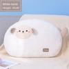 Little Lamb Q-shaped Pillow Cat Pillow Pink Bunny Plush Doll Girl Sleeping In Bed Children's Birthday Gift
