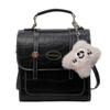 Mini Backpack Korean Trendy Shoulder Bag All Match PU Leather Schoolbags Simple Fashion Crossbody Bag Women