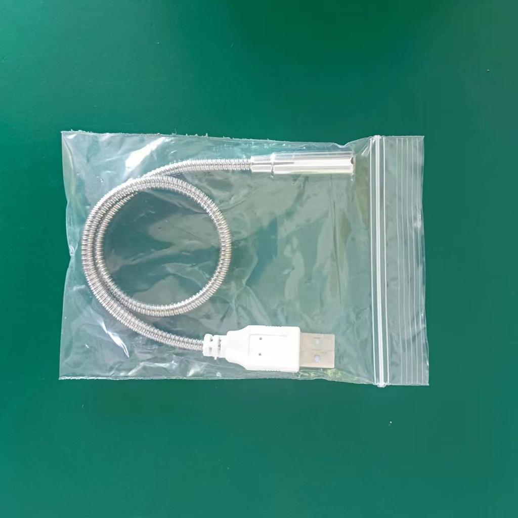 USB Metal Night Light - Eye-Caring Desk Lamp for Students