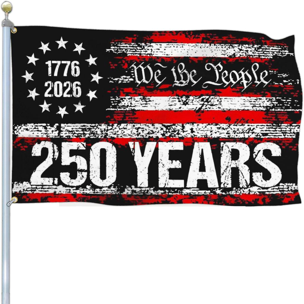 250th Anniversary American Flag Garden Decoration Flag