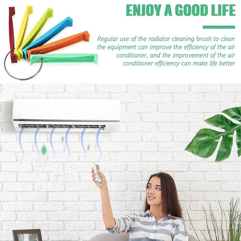 6 Stück Kunststoff Lamellenkamm Heizkörper Lamellen Kondensator Set zum Richten Verdampfer Klimaanlagen Lamellenkamm Richten