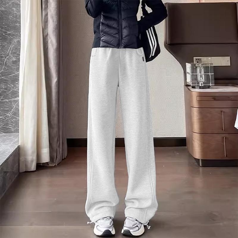 2026 Spring American Style Maternity Narrow & Wide-Leg Two-Way Sports Scythe Sweatpants M