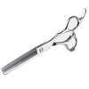 Stainless Steel Barber & Hairdressing Scissors Set: Flat Tooth & Thinning Options