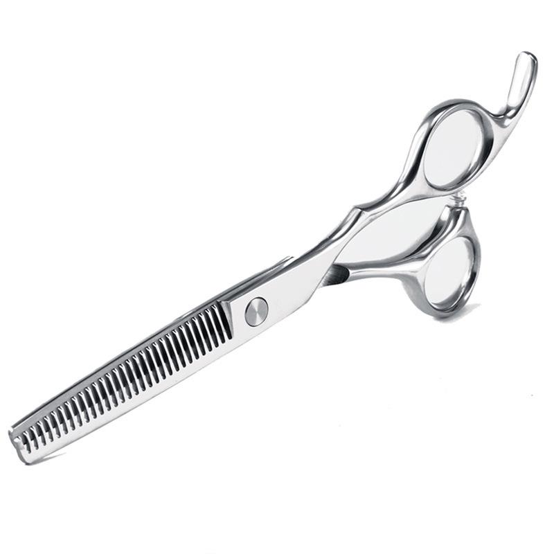 Stainless Steel Barber & Hairdressing Scissors Set: Flat Tooth & Thinning Options