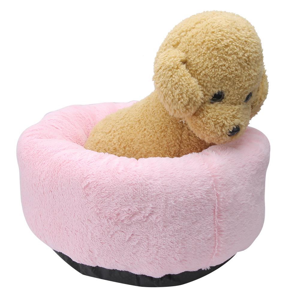 Winter Keeping Warm Plush Pet Soft Mat Sleeping Pad Bed Dog Cat Puppy Round Cushion Nest