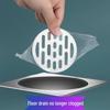 Disposable Shower Drain Filter Net - Anti-Hair & Anti-Clogging