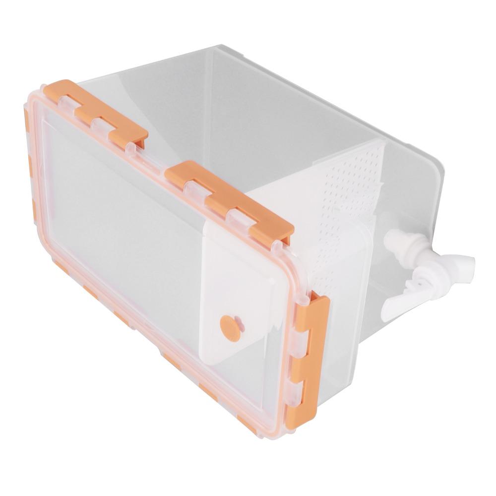 PET Drink Dispenser 3.5L Capacity Iced Tea Pitcher Convenient Water Dispenser For Party