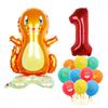 Standing Pokémon Pikachu Squirtle Child Elf Birthday Aluminum Film Printing Latex Balloon Gift