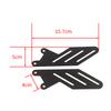 Universal Motorcycle Foot Peg Heel Plate Rearset Accessories Footrest Cover Protector for DUCATI for BMW for YAMAHA for SUZUKI