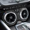For Chevrolet Camaro Carbon Fiber Interior Center Air Vent Outlet Cover Trim