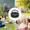 Gelielim Portable CD Player Radio CD Radio Cassette Power Compatible LCD LCD Display Stereo Speaker AM/FM CD/CD-R/CD-RW, USB/SD/AUX Multi-Function