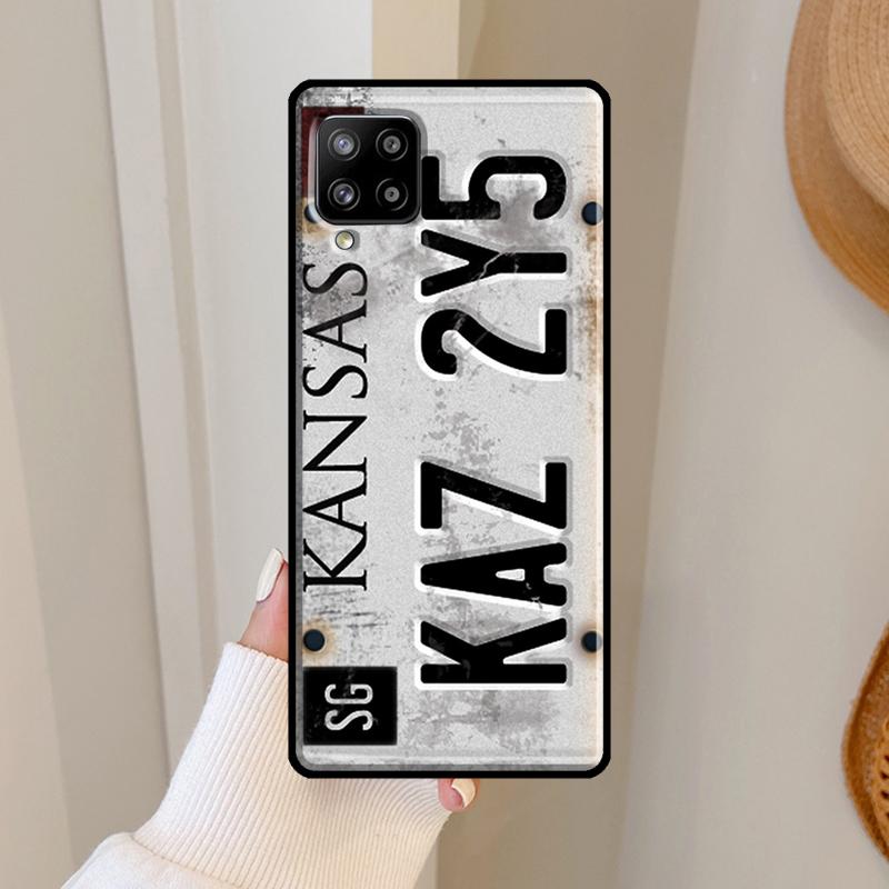 Supernatural License Plate For Samsung Galaxy A14 A34 A54 A52 A32 A22 A12 A13 A33 A53 A11 A31 A51 A71 A50 Case Cover
