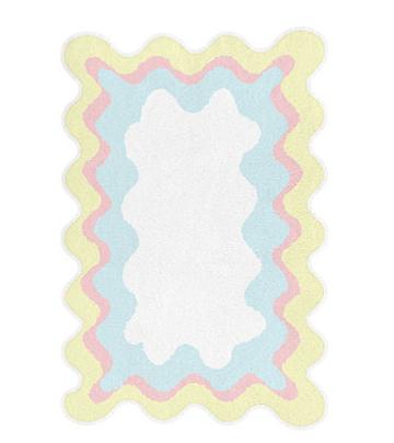 Irregular Simple Living Room Decoration Carpet Bedroom Bedside Large Area Carpets Fluffy Soft Cute Play Floor Mat Home Decor Rug