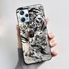For Blackview A53 Case Blackview A53 Pro Back Cover Luxury Cute Love Rabbit Funny Black TPU Soft Silicone Protective Phone Case