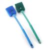 40cm Aquarium Brushes Long Handle Double-edged Plastic Glass Algae Cleaning Brush Aquarium Fish Tank