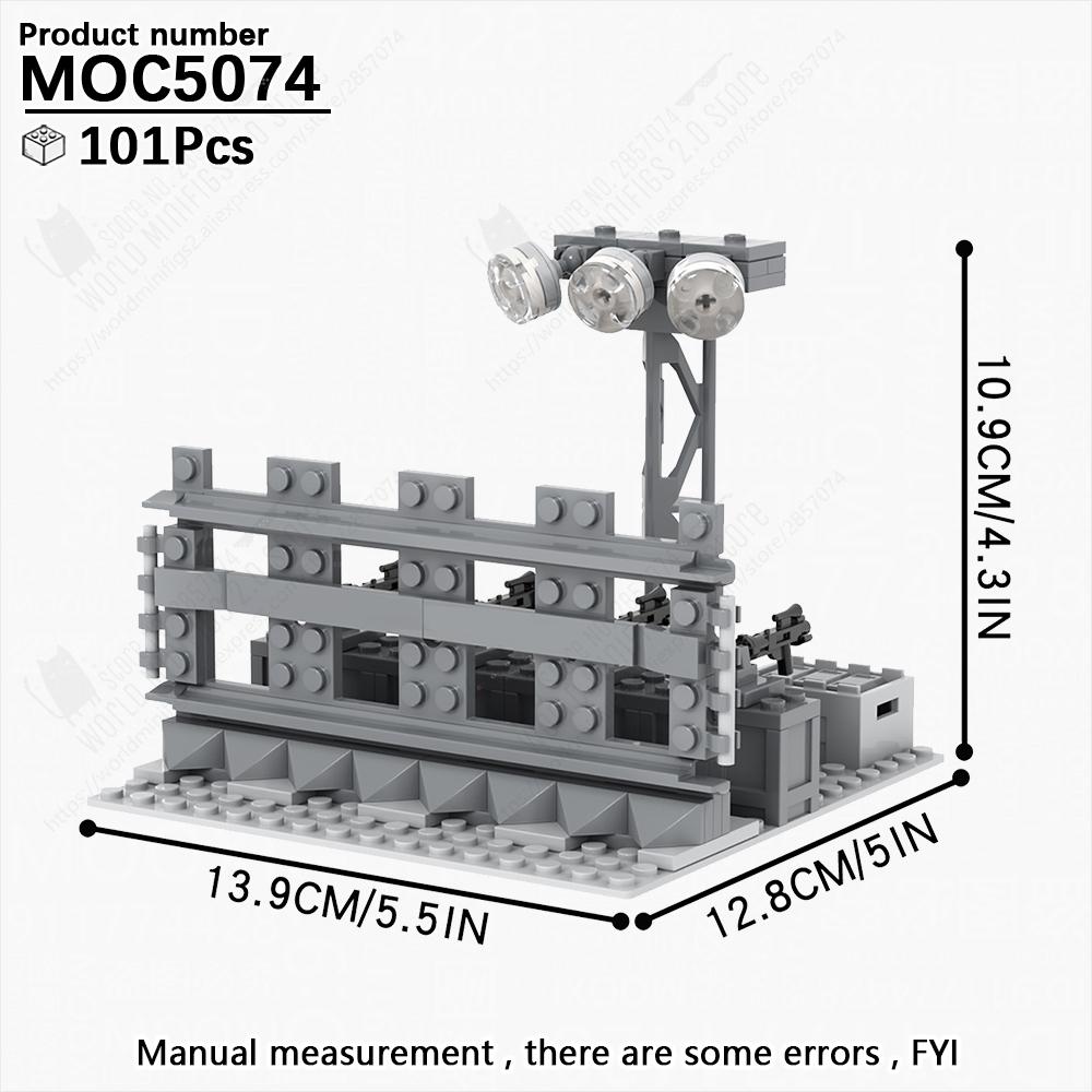 MOOXI Military Wars Simulation WW2 Battlefield Weapons Vehicle Model Set MOC Bricks DIY Building Blocks Toys Children Adult Gift