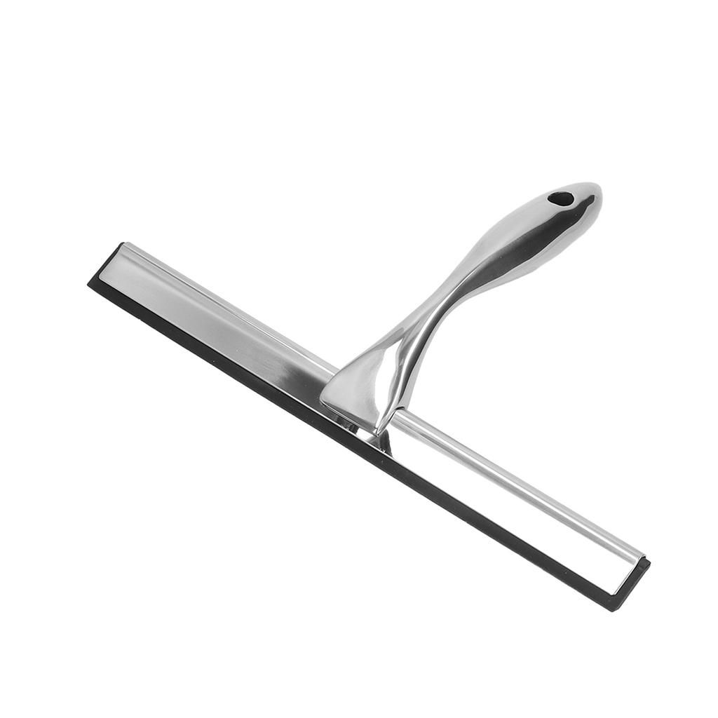 Nerezová stěrka na okna a sprchy, stěrka, nástroj na čištění skla pro kancelář, koupelnu