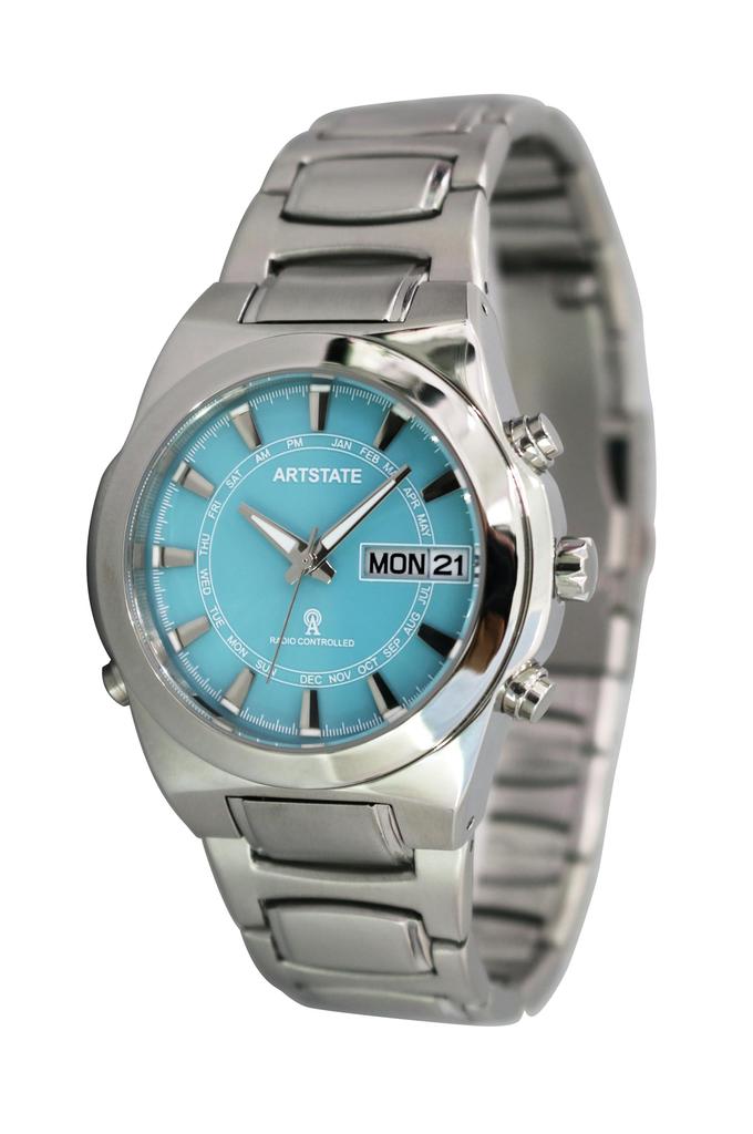 Uhr mit Datum und Tag Licht und Lange Lebensdauer [ARTSTATE W335F] Herren Funkgesteuertes Display, Funktion,