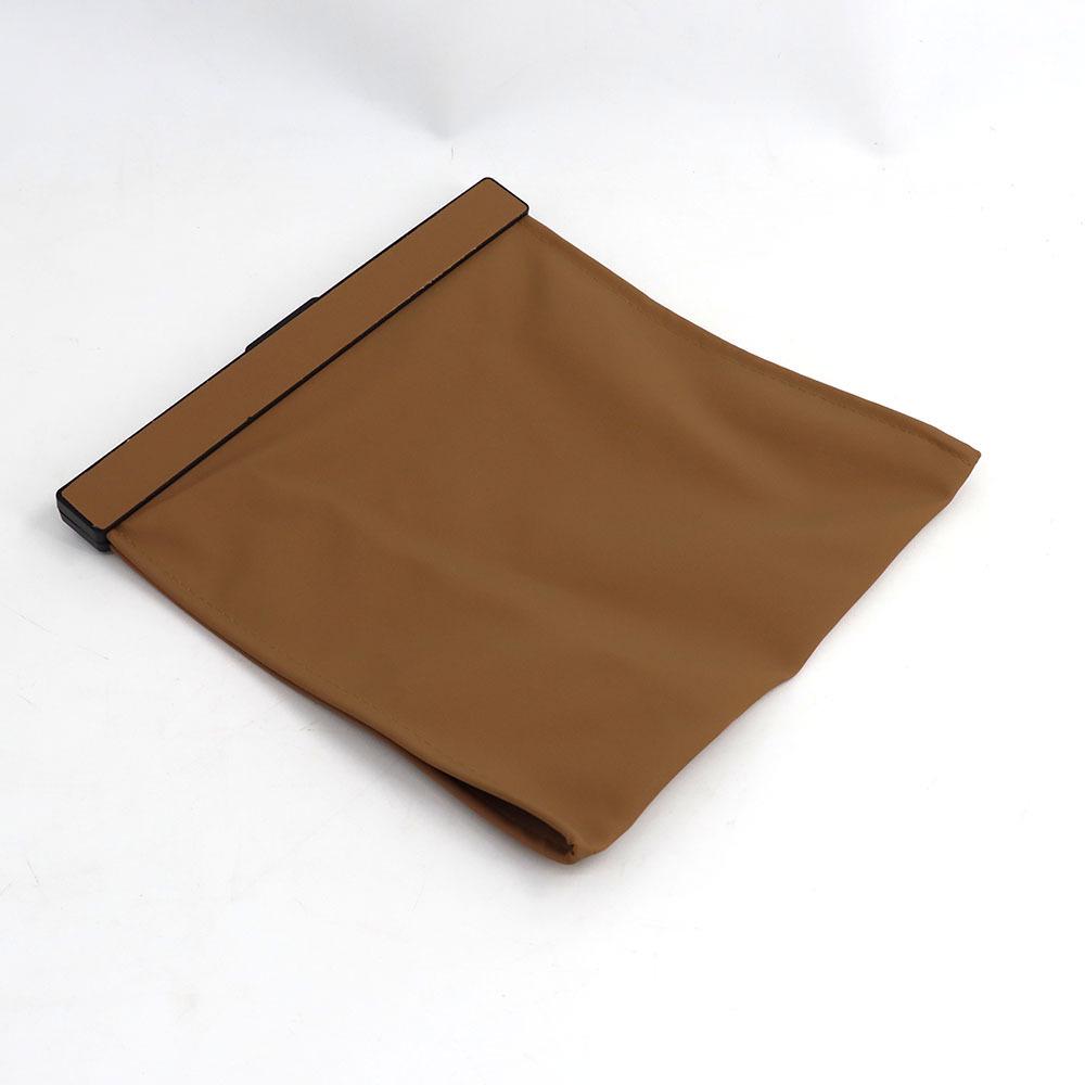 Magnetic Leather Car Trash Bag for Seat Back
