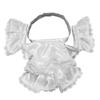 Ruffle Lace Satin Jabot and Cuffs Set Costume Accessory for Men Women Children