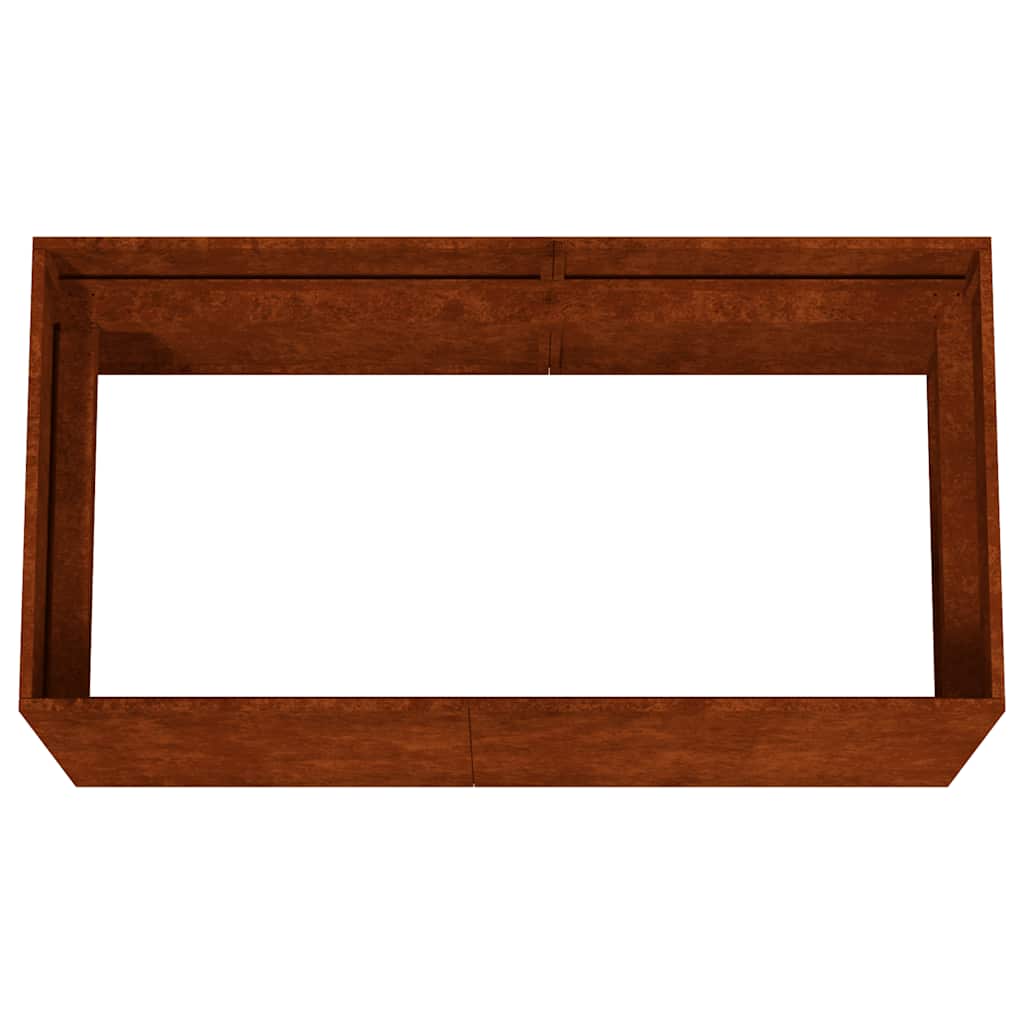 Planting Box 80x40x40 Cm Corten Steel
