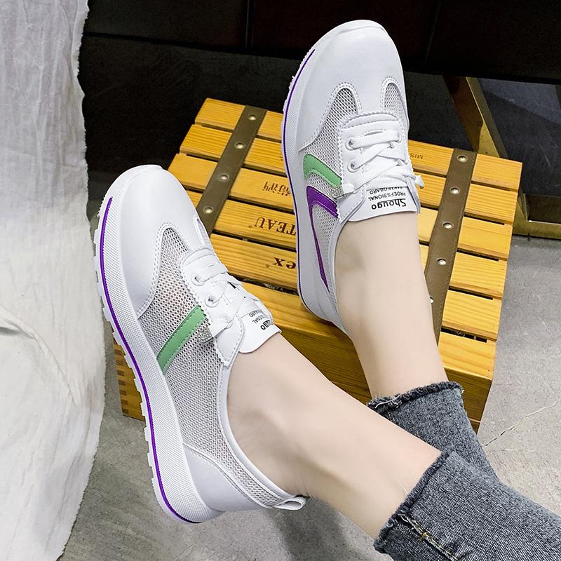 2 Colores Nuevo Casual Light Weight Moda Mujer Zapatillas Cómodas Zapatos  Deportivos al Aire Libre Zapatos Deportivos con Cordones Talla 35-40  comprar a buen precio — entrega gratuita, reseñas reales con fotos — Joom