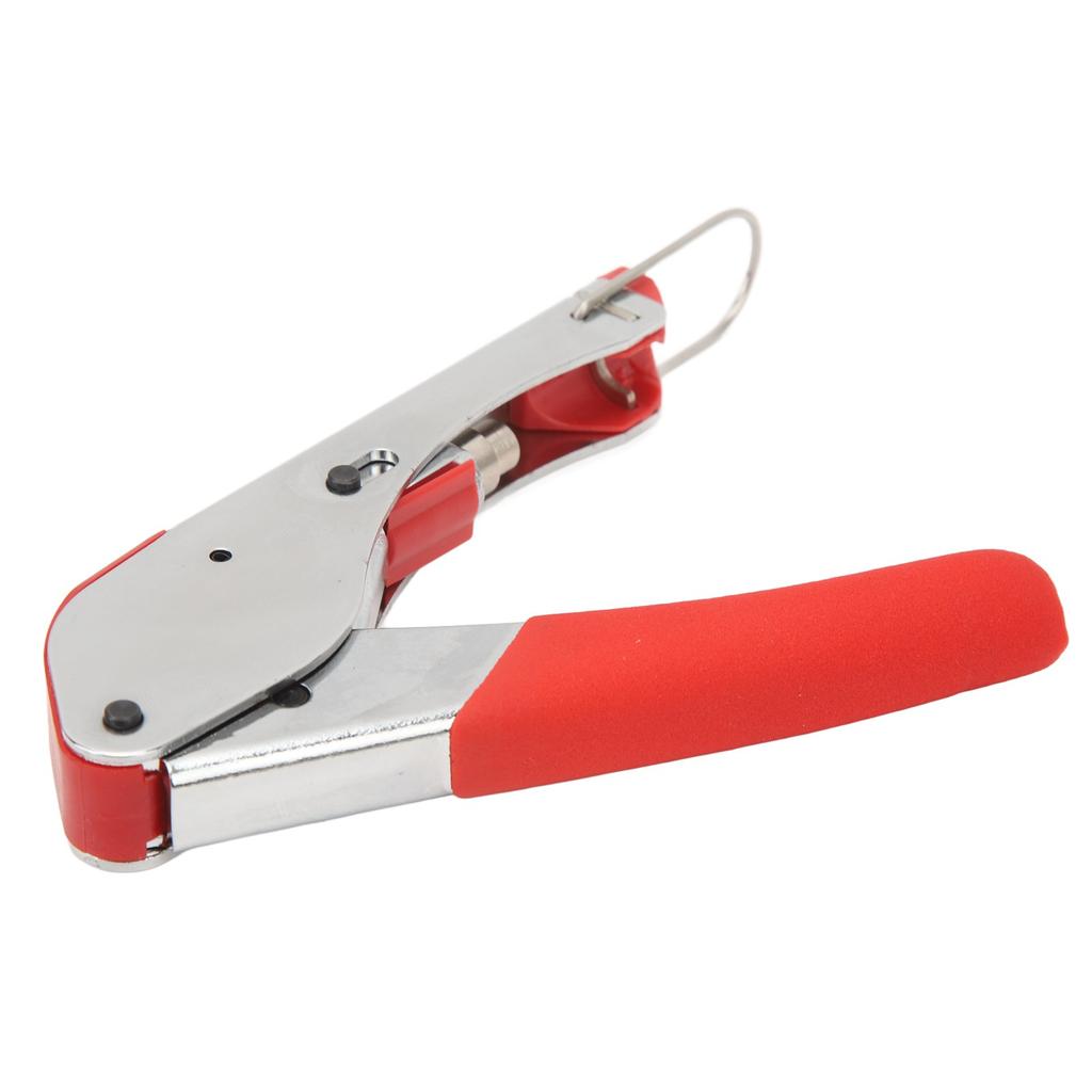 Coaxial Cable Crimper Coax Wire Stripper Crimping Stripping Tool with F Connector for RG59 RG6