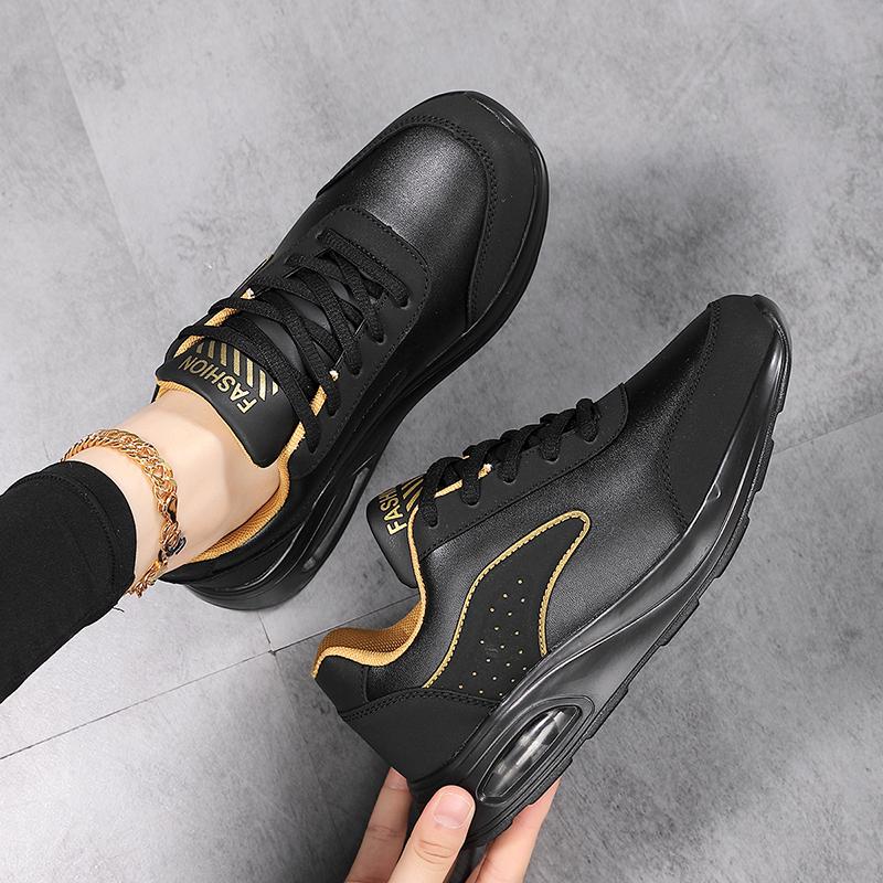 35-42 Women's Plus Size Lightweight and Fashionable Air Cushioned Sole Height Increasing Casual Shoes Sports Women's Shoes