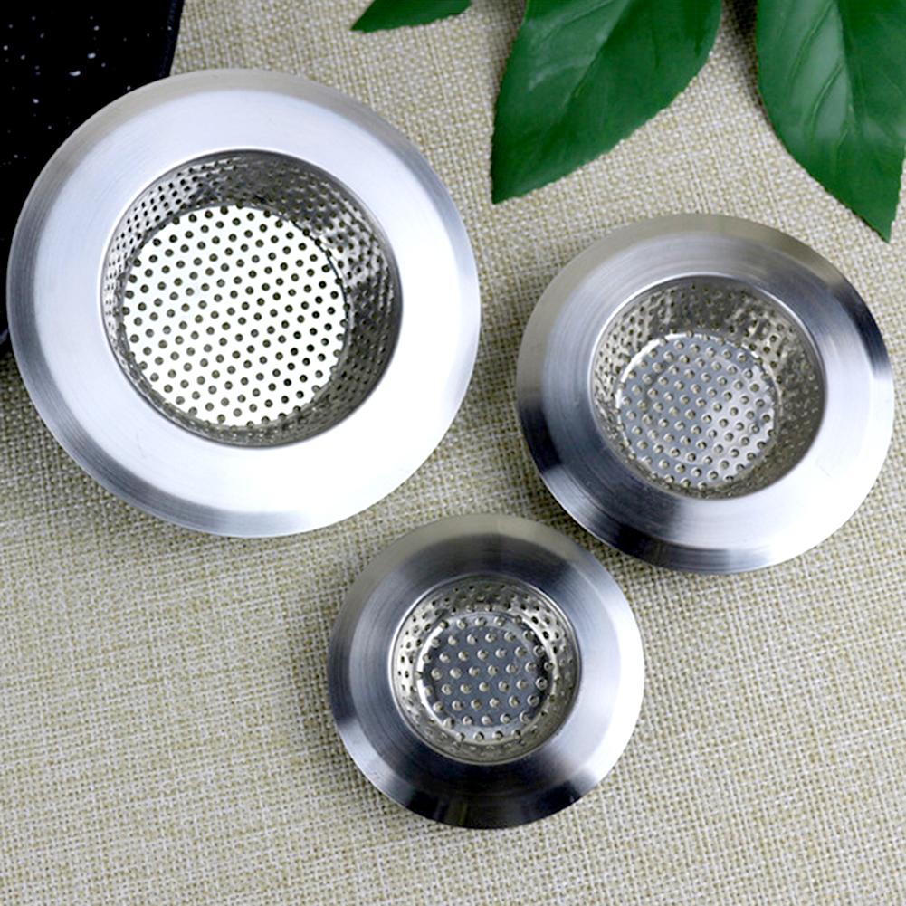 Sink Strainer Kitchen Sink Grid Filter Stainless Steel Drain Hole Filter Mesh Protection Against Clogging Kitchen Accessories