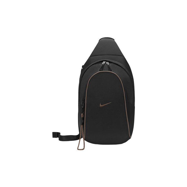 Nike Sportswear Essentials Somas-plecsomas 8L Melna/Melna/Dzelzs