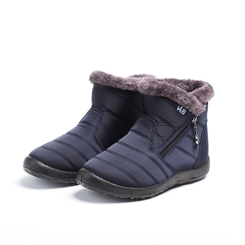 Women's Large Size 35-43 High-top Cotton Shoes Waterproof and Ski Boots
