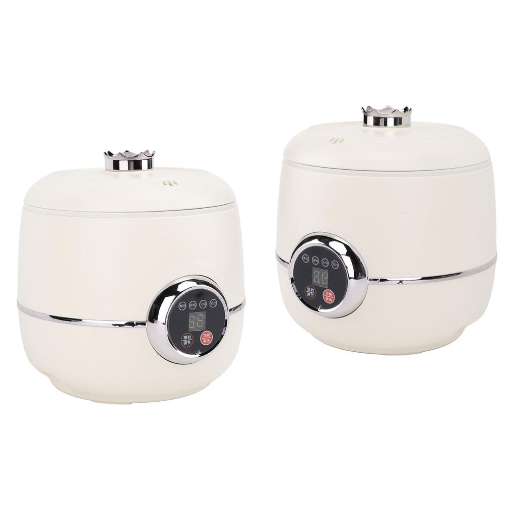 Small Rice Grain Cooker Multifunctional 1.6L Capacity Electric Nonstick Rice Cooker
