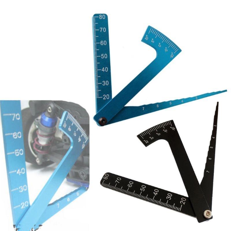 3in1 Remote Control Alignment Gauge Adjusting Ruler For Wheel Camber Height Adjustment Efficient Modification Tool