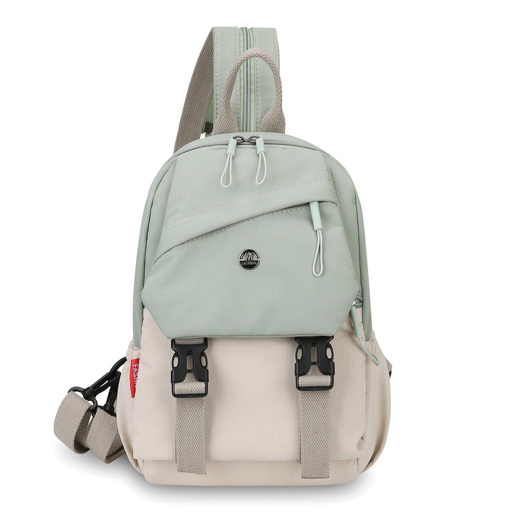 Women's bag outdoor new women's summer solid color sunscreen cap UV protection Norden hiking backpack