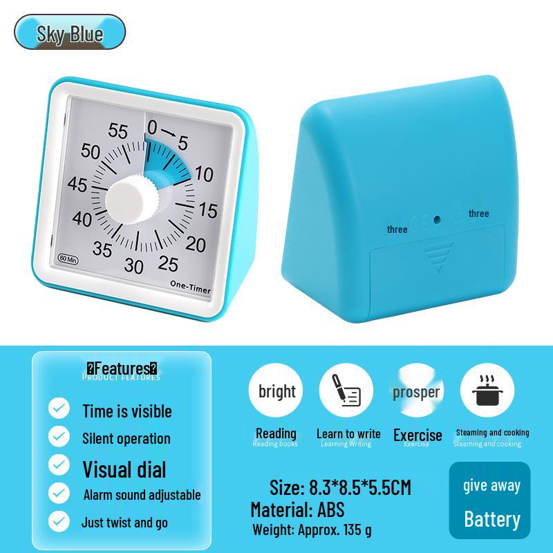 Silicone Panda Timer: Magnetic Charging & Reminder Clock for Home Use
