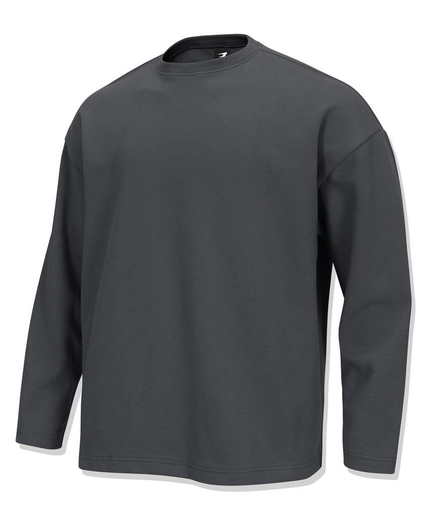 DRIX Special Double-Sided Oversized Long Sleeve T-Shirt_5 Colors