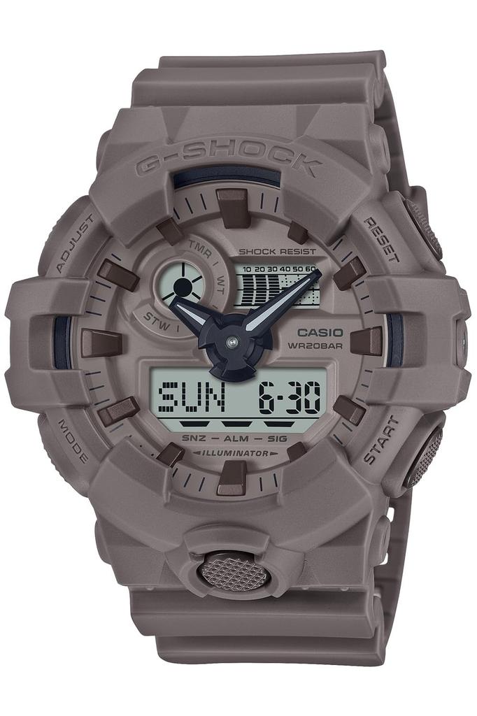 Casio G-Shock Watch (Official Japanese Product) GA-710GB-1AJF Men's Black / Natural Color Series GA-700NC-5AJF Men's Brown