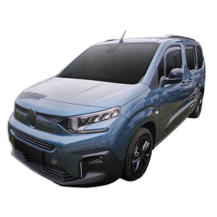 Déflecteurs d'air - Toyota Proace City (depuis 2018) - 4 pièces - Aérodynamique - Montage facile